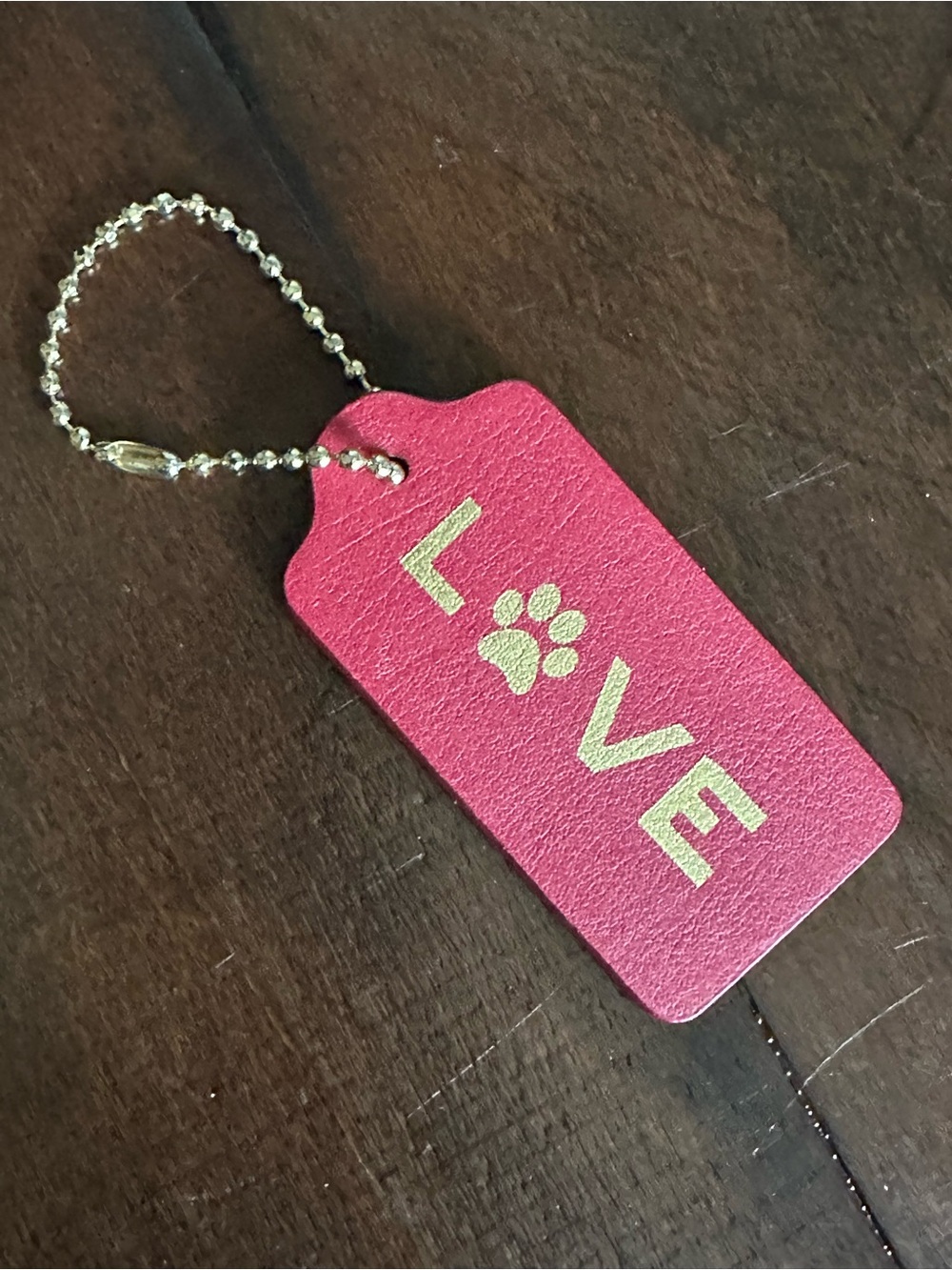 Coach Customized Hangtag